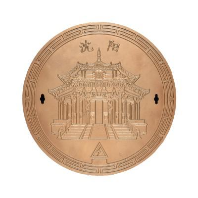 艺术井盖-纯铜